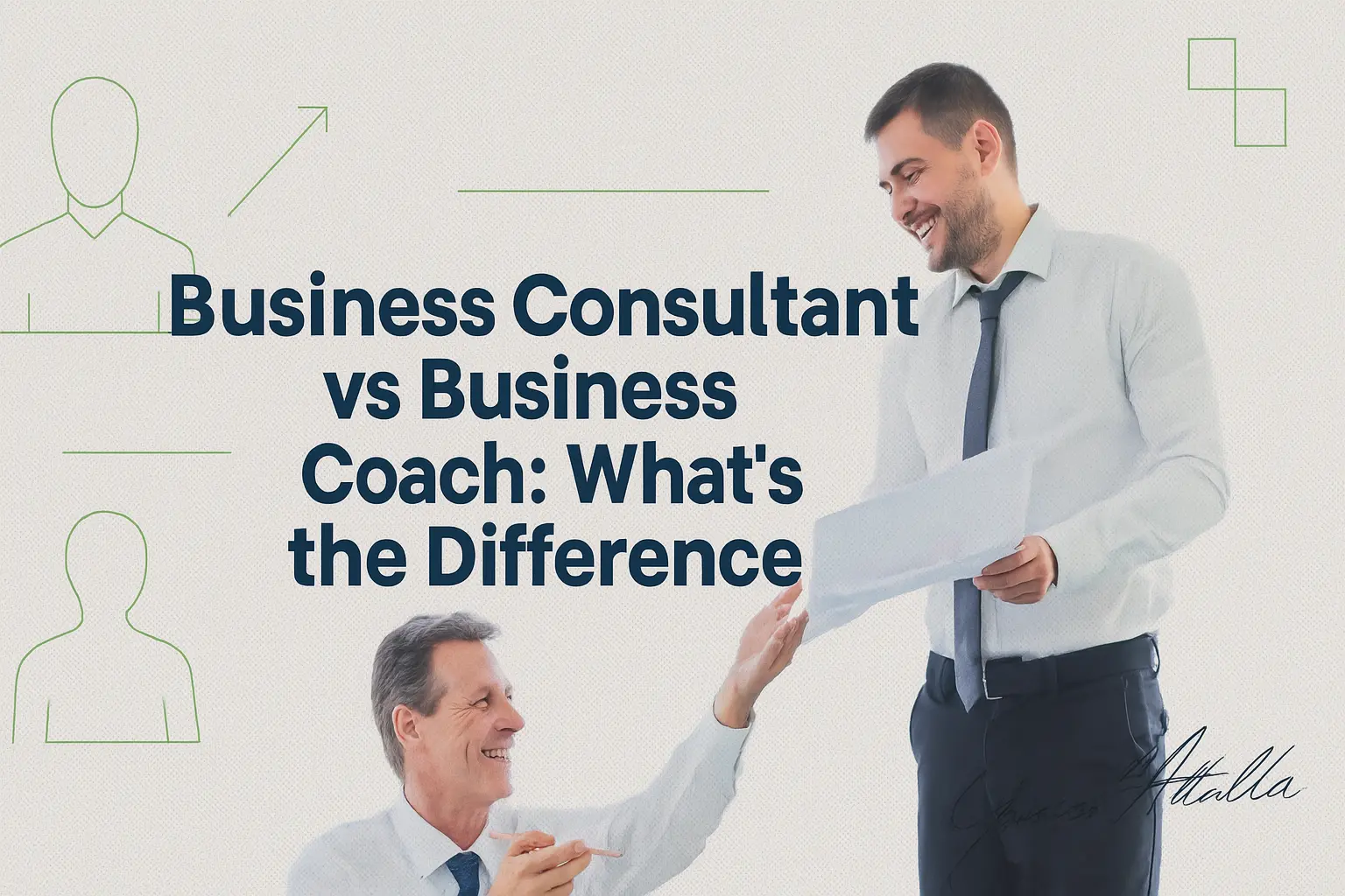 business consultant vs business coach