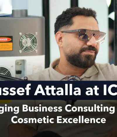 Youssef Attalla at ICCE: Bridging Business Consulting with Cosmetic Excellence