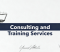 ​consulting and training services​