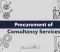 procurement of consultancy services