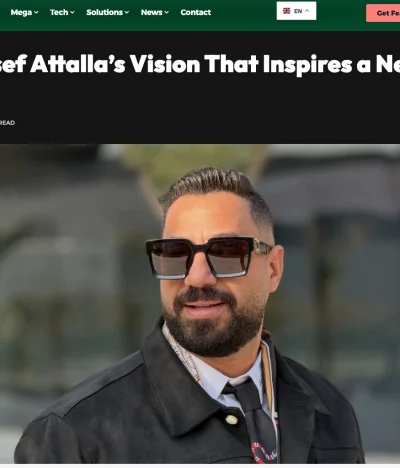 Youssef Attalla Entrepreneur: When Gulf Magazine Tells Your Story, It Means Something Bigger